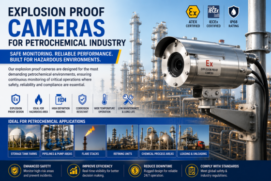 Explosion Proof Cameras for Petrochemical industry